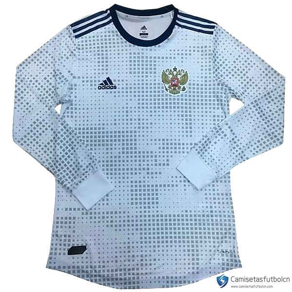 Camiseta Seleccion Rusia Segunda equipo ML 2018 Blanco